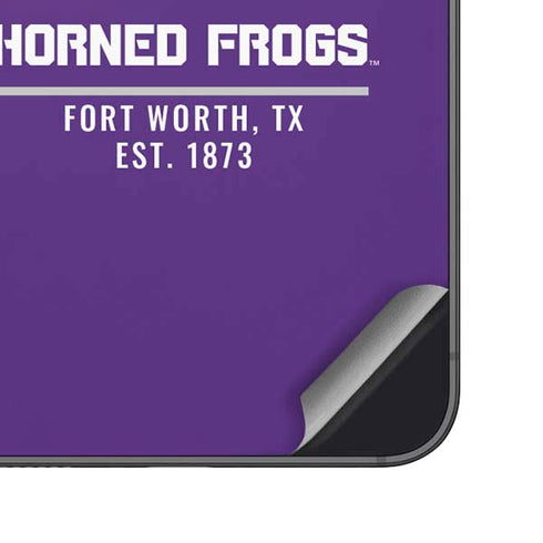 Texas Christian University Horned Frogs Fort Worth Galaxy S25 Skin